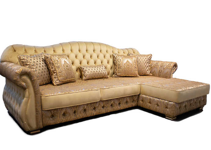 Угловой диван в классическом стиле MLN